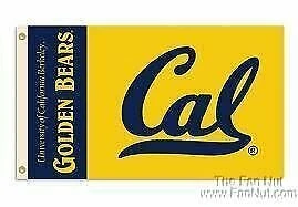 Cal Berkley Golden Bears 156 3x5 Flag Banner Football University of California Cover