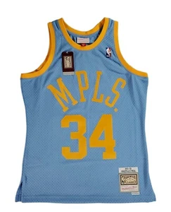 Mitchell & Ness Shaquille O'Neal throwback MPLS Lakers jersey Men's Size Medium - Picture 1 of 9