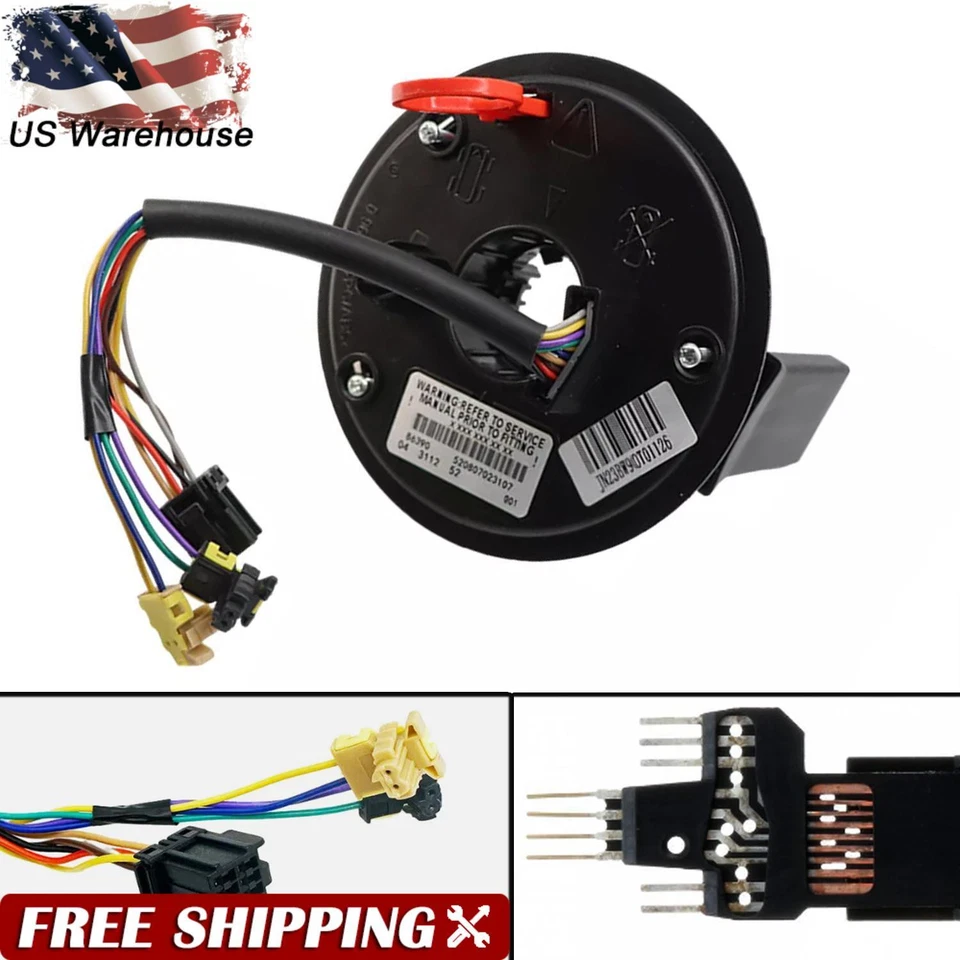 Clock Spring for Chrysler 300 2005-2010 Dodge Challenger 2008-2010 Charger 06-10 - Imagem 1 de 4