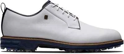 FootJoy Dryjoys Premiere Series Field Golf Shoes - White/Navy 54396 BLEMS - Image 1 of 4
