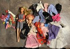 Vintage 1970s Barbie Doll And Clothing Lot 