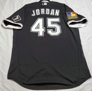 AUTHENTIC, NIKE 48 XL, MICHAEL JORDAN CHICAGO WHITE SOX TBTC Jersey SHARP! - Picture 1 of 5
