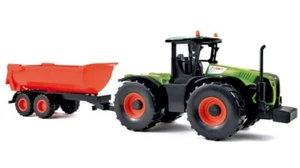 Claas Xerion 5000 W/Trailer Plastigam 1:43 Model 431000 Norev - Picture 1 of 1