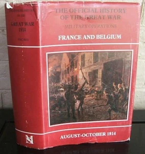 Official History of the Great War: Military Operations France Belgium 1914 - Imagen 1 de 1