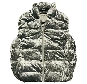 Calvin Klein Performance Damen Weste Silber Full-Zip Entendaunen Federn; XL - Bild 1 von 10
