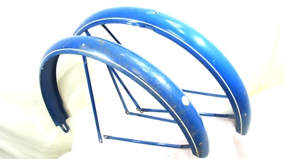 Guardabarros de bicicleta Monark de colección Silverking Spiegel Airman 26 globo Gene Autry Foto 1 de 4