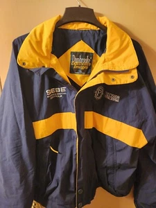 Dunbrooke Distinctive Images Men's XL Vintage Jacket Blue And Yellow - Picture 1 of 6