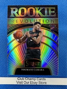 2023-24 #1 Toumani Camara Panini Select Rookie Revolution Silver Prizm Insert RC - Picture 1 of 2