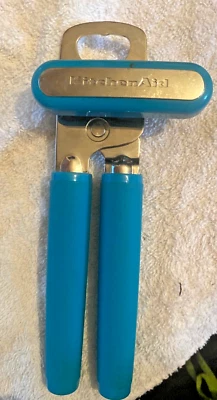 KitchenAid Can Opener Aqua Sky HAQA Stainless Steel, Dishwasher Safe *Disc - Image 1 of 4