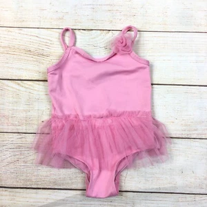 Penelope Mack Toddler Girls 2T Pink Swimsuit Bathing Suit One-Piece - Picture 1 of 5