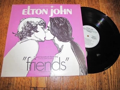 ELTON JOHN - FRIENDS ORIGINAL SOUNDTRACK - PARAMOUNT RECORDS LP - Image 1 of 2
