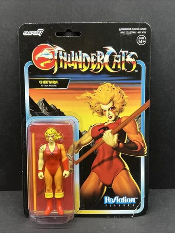 Cheetara Thundercats Super 7 Reaction Action Figure (New/unopened) Cover