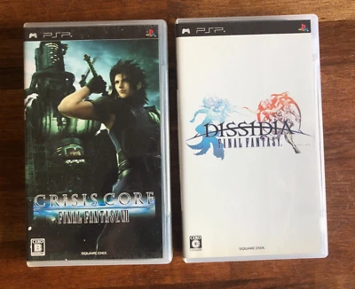 FINAL FANTASY VII Crisis Core + FF Dissidia Bundle - PSP NTSC-J Square Enix - Image 1 of 4