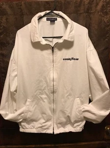 GOODYEAR TIRES ~ Vintage ~ Men's XL ~ Swingster US MADE Cotton Full Zip Jacket - Picture 1 of 7