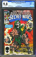 MARVEL SUPER HEROES SECRET WARS #10 CGC 9.8 - WP - NM/MT - CLASSIC DR DOOM COVER