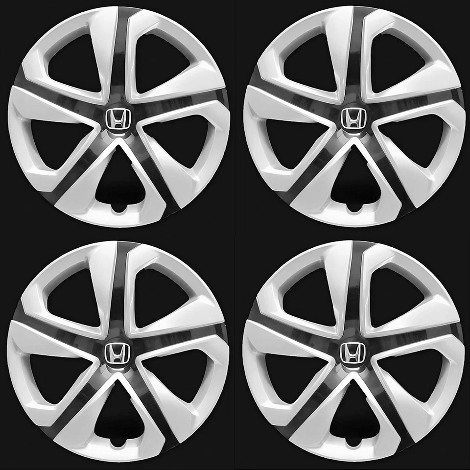 Tapacubos 4 piezas para Honda Civic 2016-2019 cubierta de rueda 16” 55099 nuevo Foto 1 de 4