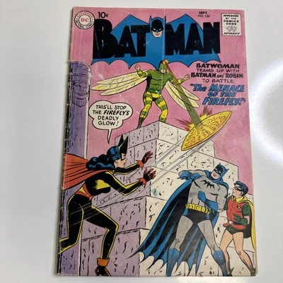 Batman # 126 | GD/VG | KEY 1st App of 2nd Firefly | Batwoman | DC Comics 1959 - Image 1 of 4