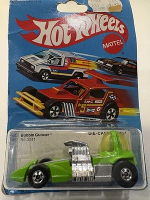 De colección 1979, 1980 Hot Wheels Bubble Gunner verde #2511 Foto 1 de 4