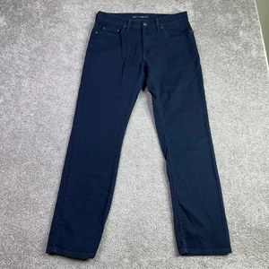 Mott & Bow Pants Men’s 31X29 Blue Slim Straight  Mid-Rise Preppy Casual  - Picture 1 of 12