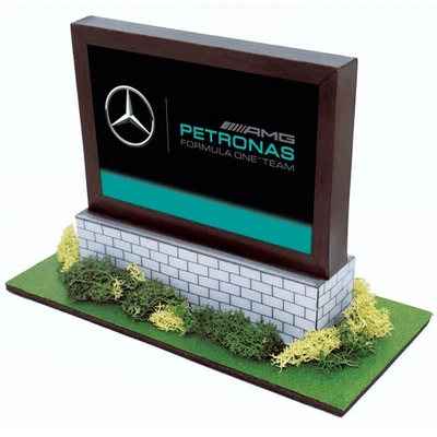Real Racing Models Roadside Billboard "AMG  Petronas" 1/32 scale slot car build - Image 1 of 4