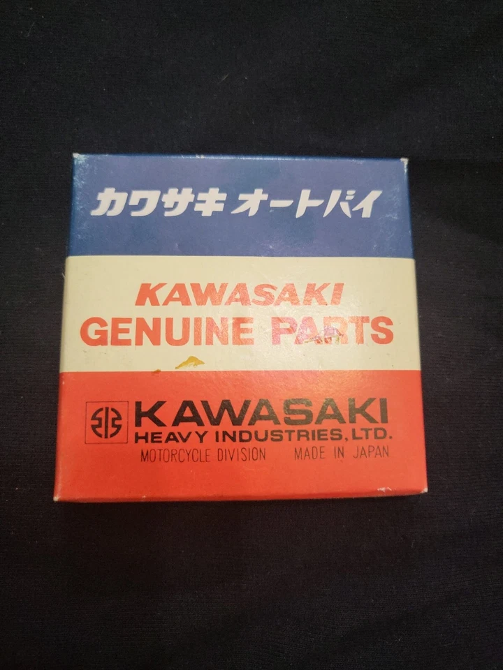 2 件套 1974 - 76 川崎 JS400 JS 400 JET 滑雪 STD 戒指套装 NOS 原始设备制造商 13008-518 — 第 1/3 张图片