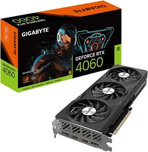 Gigabyte GeForce RTX 4060 Gaming OC Graphics Card GV-N4060GAMING OC-8GD - Picture 1 of 5