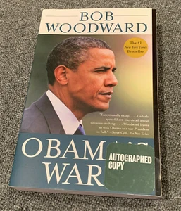 Bob Woodward Obama's Wars SIGNED Book Paperback President - Picture 1 of 4