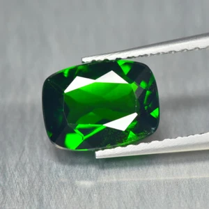 1.52Ct Cushion _ Mesmerizing Natural Russian Chrome Diopside Loose Gemstone - Picture 1 of 1