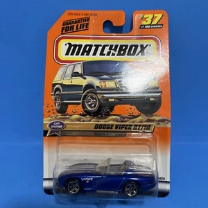 Matchbox Dodge Viper RT/10 (1998) Car Shows Series 8. 1/64 Diecast. New On Card. - Picture 1 of 4