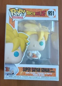 FUNKO POP SUPER SAIYAN GOHAN WITH NOODLES DRAGONBALL MAI APERTO ORIGINALE - Imagen 1 de 6