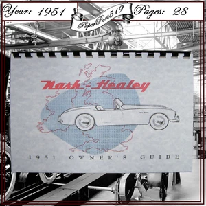 Nash Healey 1951 manual del propietario  - Imagen 1 de 5