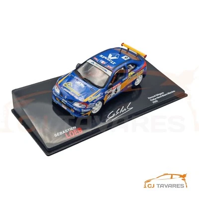 ALTAYA RENAULT MEGANE MAXI #6 SEBASTIEN LOEB RALLY MONT-BLANC MORZINE 2000 1/43 - Immagine 1 di 3