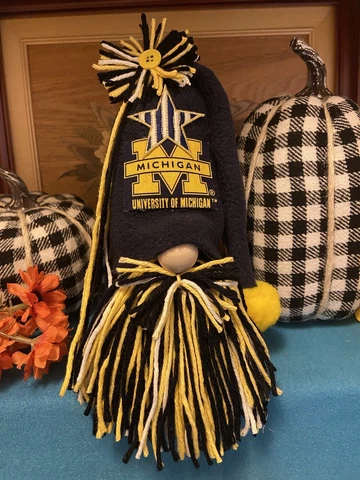 University Of Michigan Wolverines Gnome Cover