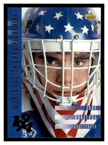 1993 Upper Deck #555 Toby Kvalevog - USA Rookie