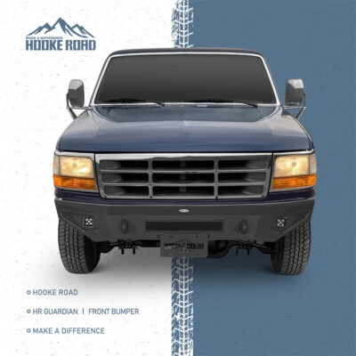 Front Bumper Reinforcement w/ Light Fit 1992-1996 Ford Bronco F-150 F-250 F-350 - Image 1 of 4