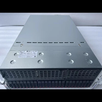 Supermicro 4029GP-TRT GPU Server 24X2.5" 4T U.2 512G RAM 2X Platinum 8272CL - Image 1 of 4