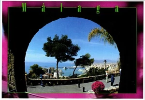 Vista Desde El Parador Malaga, Spain Postcard - Picture 1 of 2