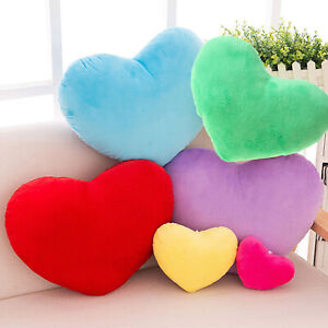 15cm Heart Shape Decorative Throw Pillow PP Cotton Soft Creative Doll Lover Gift