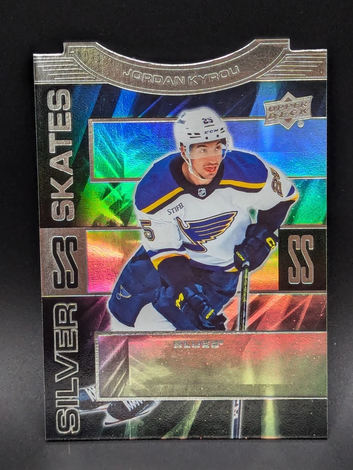 2023-24 Upper Deck Hockey Die Cut Silver Skates Inserts; Base or Gold; You Pick! - Image 1 of 1