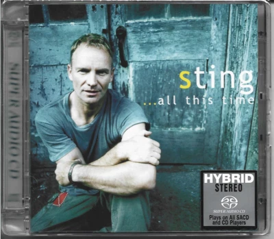 "Sting ...All This Time SACD" Japan Audiophile Hybrid Stereo SACD CD New Sealed - Imagen 1 de 2