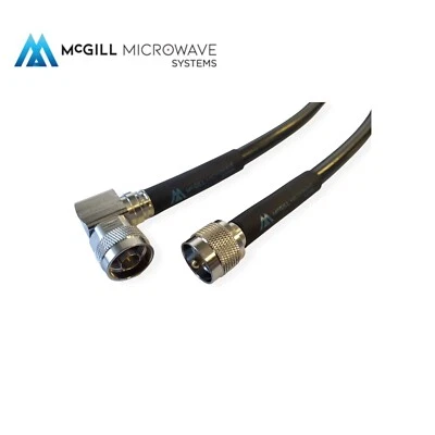 N Male Right angle to UHF male PL259 Cable Coax RG213 Tinned Copper- LOWEST LOSS - Image 1 of 3