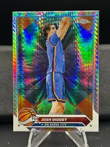 2024 Topps Chrome - Josh Giddey, #74 - Silver Hyper - OKC Thunder - Picture 1 of 2