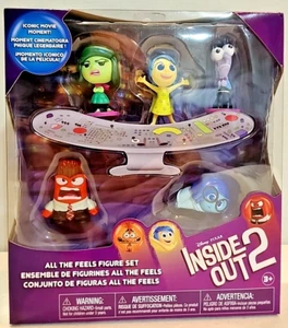 Disney and Pixar Inside Out 2 All the Feels Figure Set, Kids Toys NEW, SEALED - Picture 1 of 9