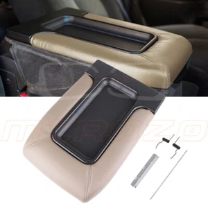For 2001-2006 Chevrolet Silverado 1500 Beige Center Console Lid Arm Rest Cover - Picture 1 of 10