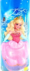 Pink Party Princess Holiday Gift Wrap,Blue,Pink Chiffon Gown,Recyclable,90sq.ft. - Picture 1 of 1