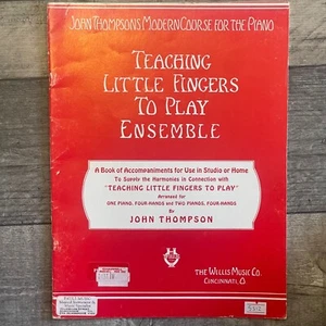 Teaching Little Fingers To Play Ensemble Modern Course For Piano Sheet Music - Picture 1 of 5