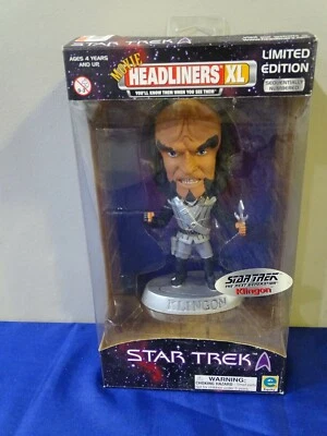 Star Trek Headliner XL Edição Limitada KLINGON - 02260 de 20.000 Novo E6 - Imagem 1 de 4