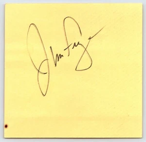 Carta autografa firmata Jim Frey Kansas City Royals manager dell'anno - Foto 1 di 2