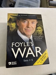 Foyle's War Season 1-5. Acorn Media. Starring Michael Kitchen From Dunkirk to VE - Picture 1 of 4