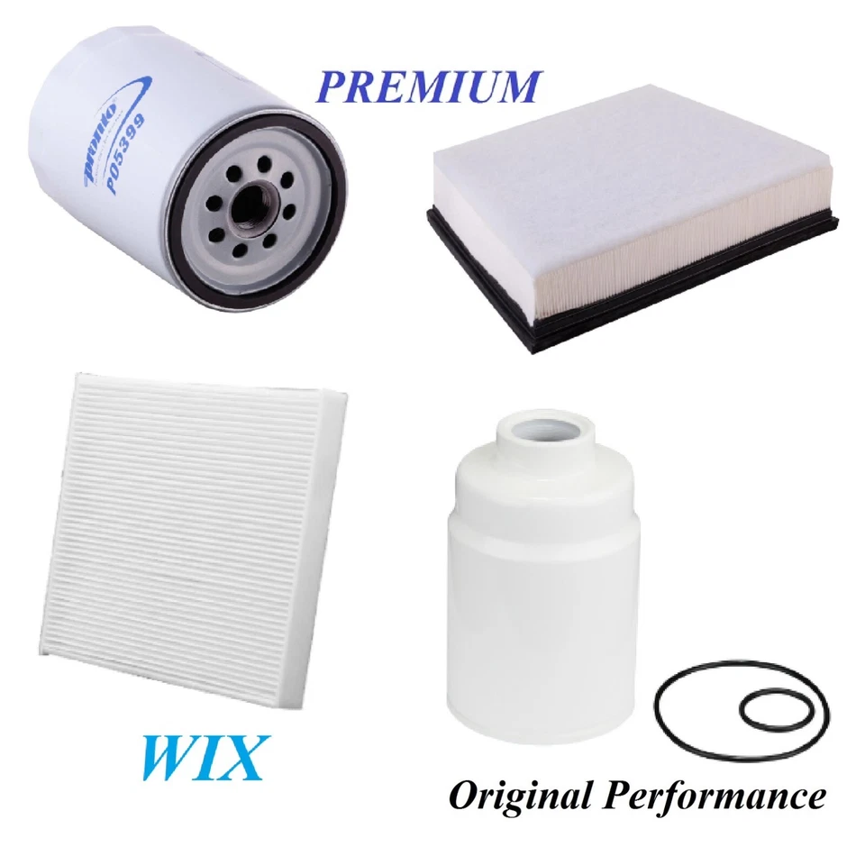 Kit de afinación filtros para Chevrolet Silverado 2500 HD V8 6,6 L 2014-2016 Foto 1 de 1